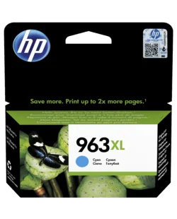 HP 963 XL Cyan Cartouche d'encre 3JA27AE