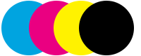 Noir(e) / Cyan / Magenta / Jaune